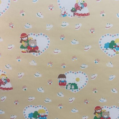 PAPEL LAVABLE DIBUJO AMARILLO