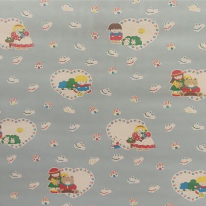 PAPEL LAVABLE DIBUJO AZUL